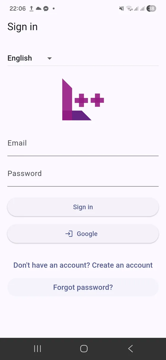 Learn++ Android app showing Python code output